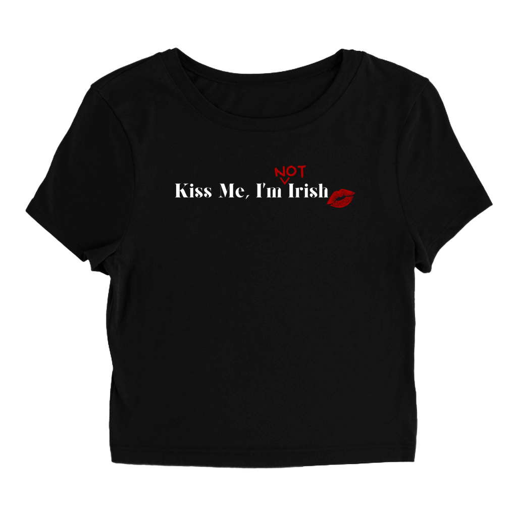 Kiss me, I'm (Not) Irish black product image